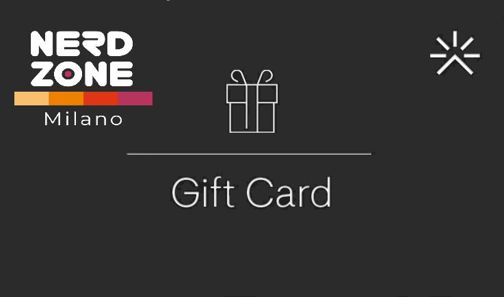 NERD ZONE MILANO Buono Regalo - Gift Card da 25 €- 50 € - 100€