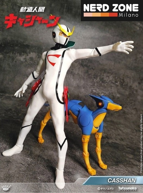 KING ARTS - King Arts Diecast Figure Series Kyashan & Flender (CASSHAN)