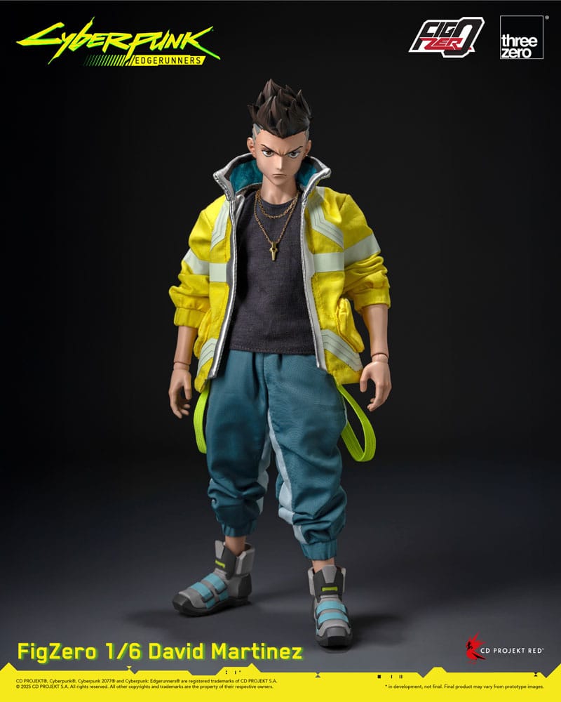 PRE ORDINE - Cyberpunk: Edgerunners FigZero Action Figure 1/6 David Martinez 28 cm