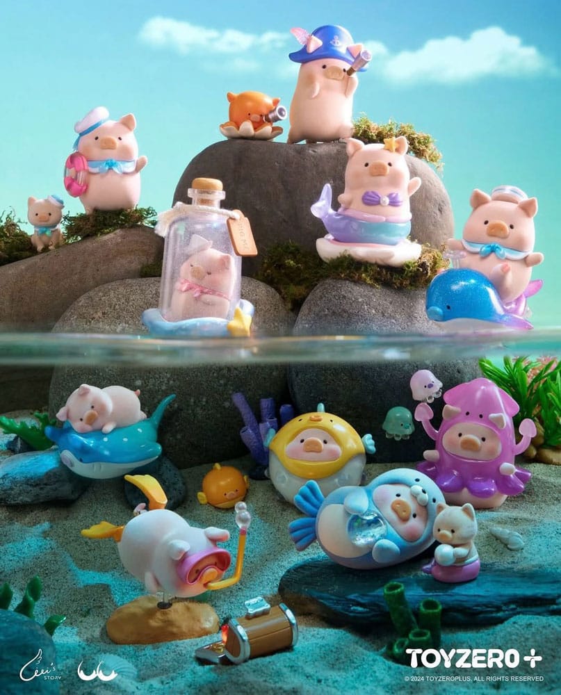 PRE ORDINE - Lulu Blind Box Figures Assortment Dream Blue Ocean 5 cm (8)