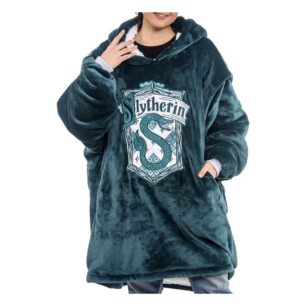 PRE ORDINE - Harry Potter Oversized Hoodie Blanket Slytherin