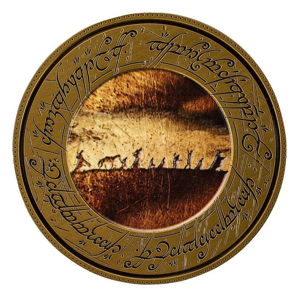 PRE ORDINE - Lord of the Rings Coin with Display Stand The Fellowship