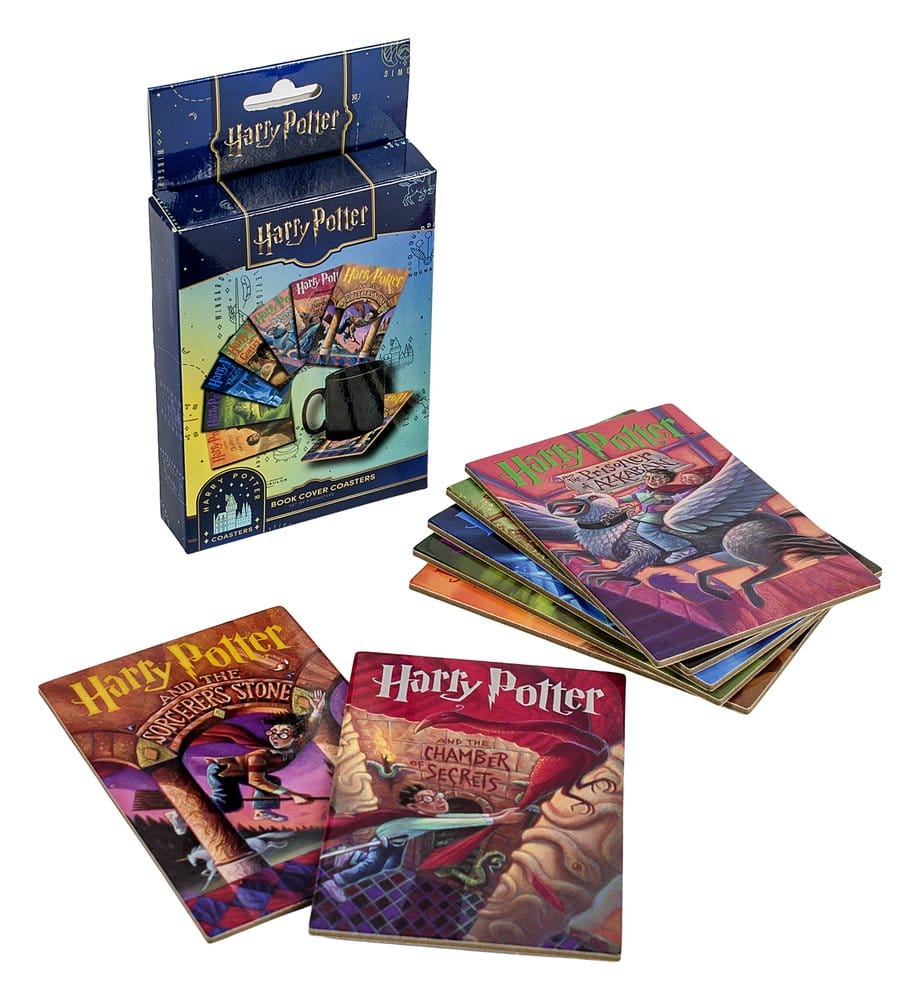 PRE ORDINE - Harry Potter Coasters Book Inspired (Set of 7)