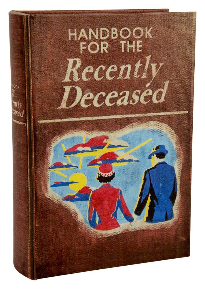 PRE ORDINE - Beetlejuice Replica Box Handbook for the Recently Deceased