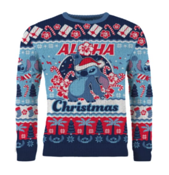 Lilo & Stitch Christmas Sweater Stitch Aloha Christmas Size XL