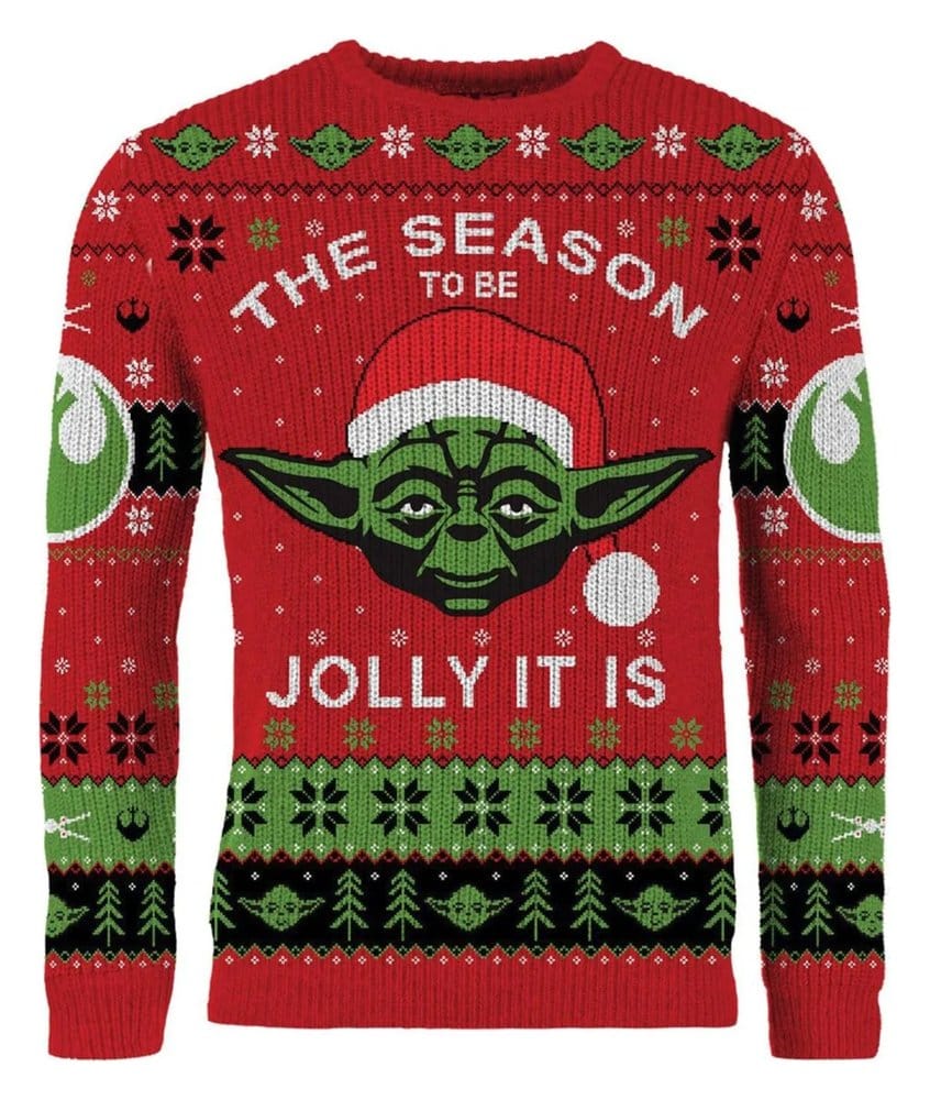 Star Wars Christmas Sweater Yoda