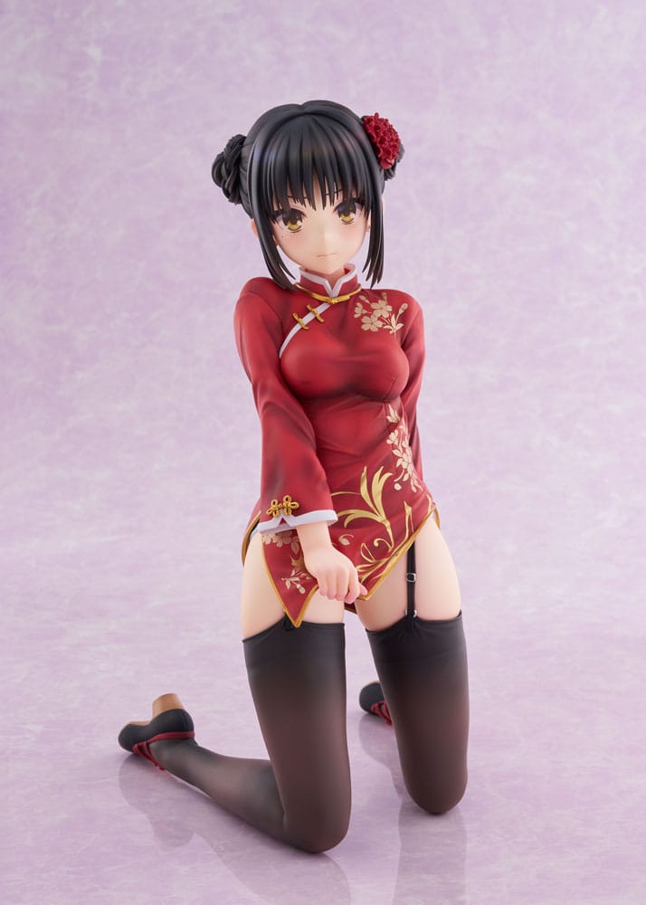 PRE ORDINE - Cafe Stella and the Reaper´s Butterfly PVC Statue 1/3.5 Natsume Shiki Chinese Clothes Ver. AmiAmi Limited Edition 30 cm