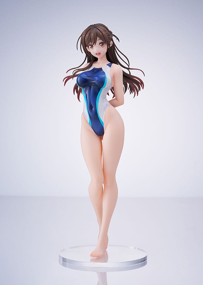 PRE ORDINE - Rent-a-Girlfriend PVC Statue 1/7 Chizuru Mizuhara Light Blue Line Swimwear Ver. 25 cm