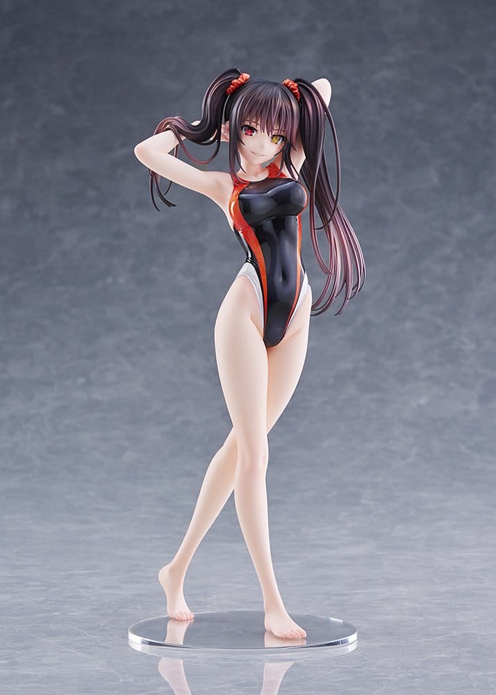PRE ORDINE - Date A Live Swimsuit Silhouette PVC Figure 1/7 Kurumi Tokisaki Swimwear Ver. 24 cm