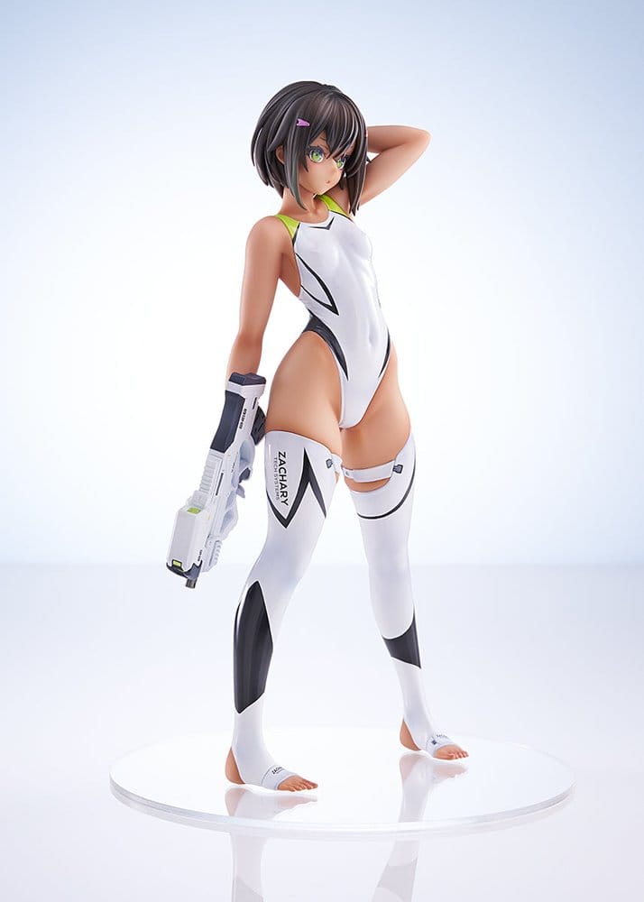 PRE ORDINE - Arms Note PVC Figure 1/7 Buchou-chan of the Swimming Club White Swimsuit Ver. 22 cm