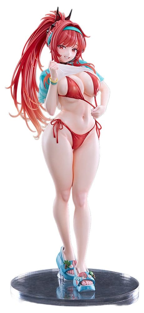 PRE ORDINE - Goddess of Victory: Nikke PVC Figure 1/4 Rapi Red Hood - Red Flavor 41 cm