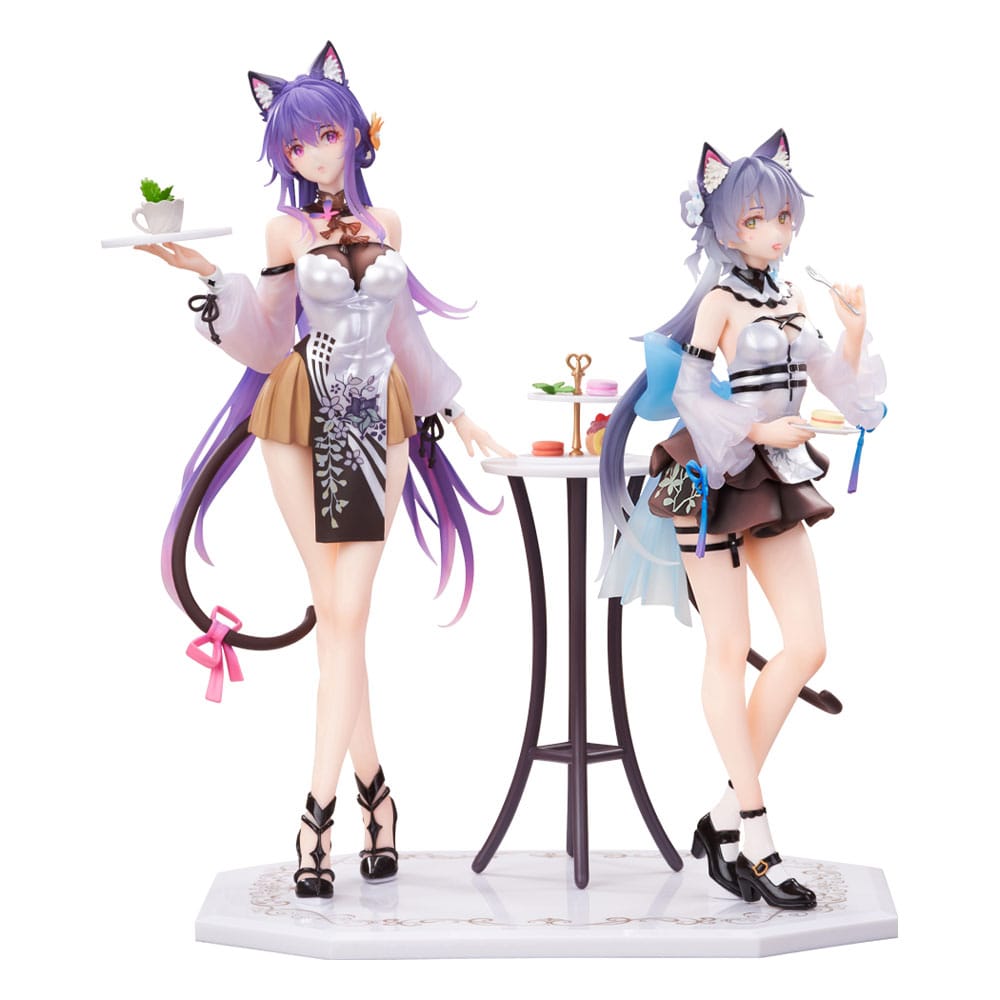 PRE ORDINE - VSinger Luo Tianyi & Mo Qingxian Statue 1/7 2-Pack Luo Tianyi & Mo Qingxian Tea Time Melody Ver.