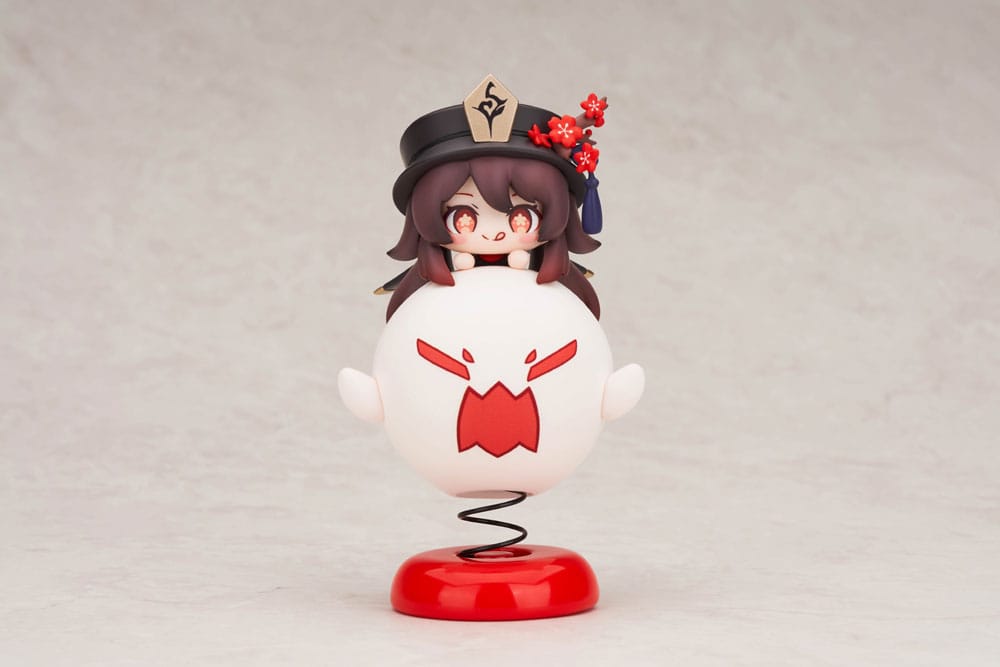 PRE ORDINE - Genshin Impact PVC Statue Hu Tao Chibi Chara Yurayura Stand Ver. (re-run) 10 cm