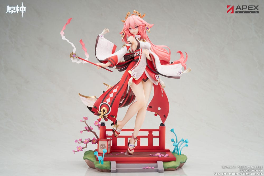 PRE ORDINE - Genshin Impact PVC Statue 1/7 Yae Miko Astute Amusement Ver. 28 cm