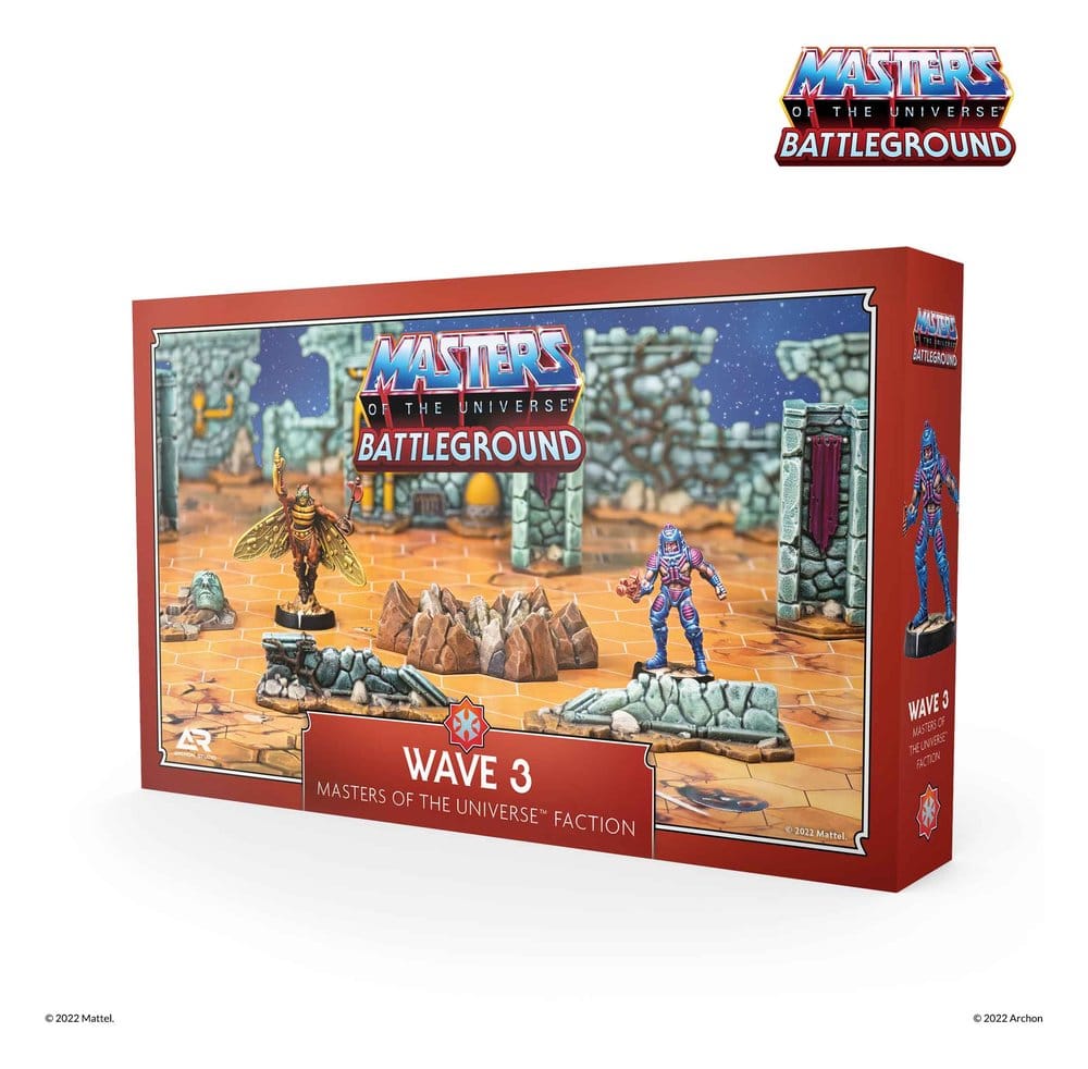 PRE ORDINE - Masters of the Universe: Battleground Miniatures Game Wave 3: Masters of the Universe Faction *German Version*