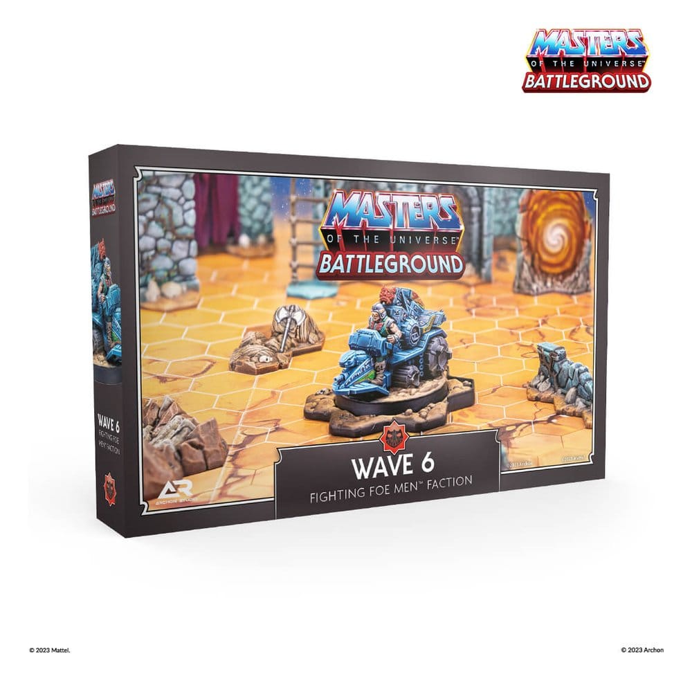 PRE ORDINE - Masters of the Universe: Battleground Miniatures Game Wave 6: Fighting Foe Men Faction *English Version*