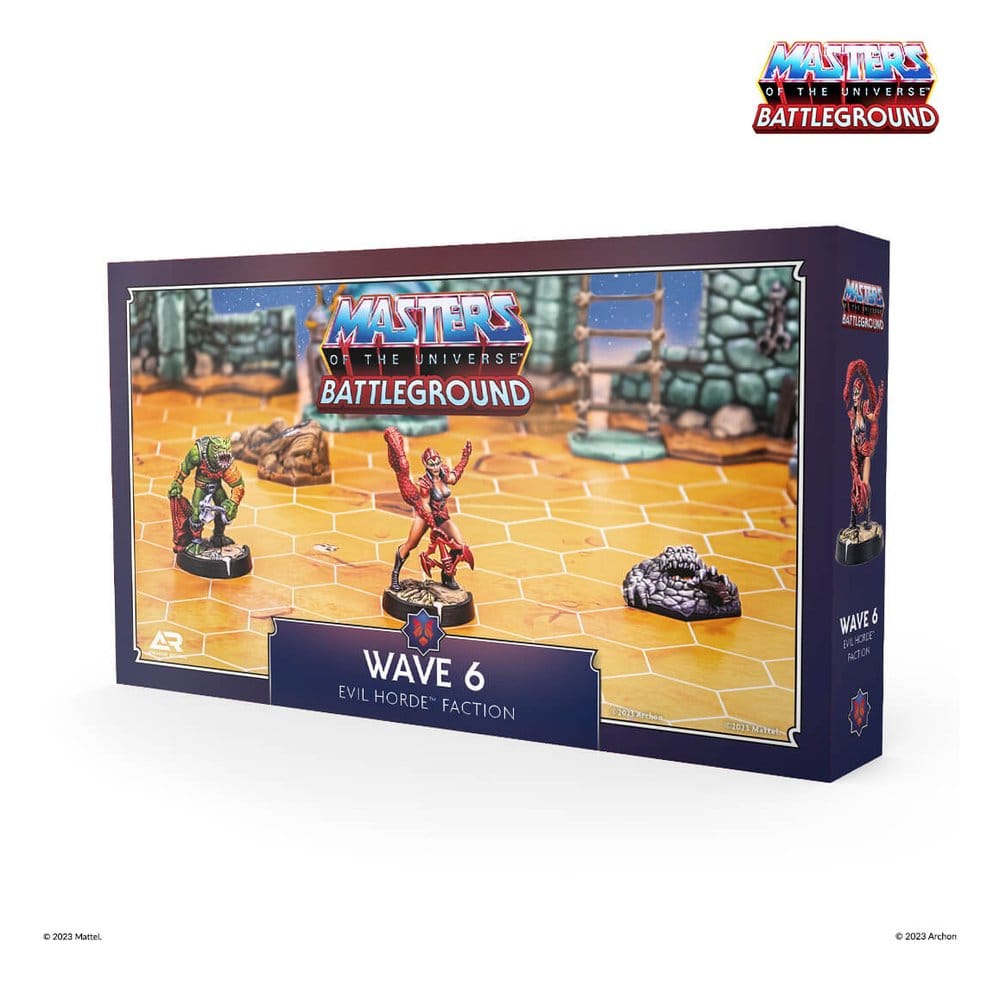 PRE ORDINE - Masters of the Universe: Battleground Miniatures Game Wave 6: Evil Horde Faction *Italian Version*