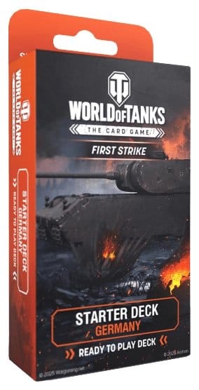 PRE ORDINE - World of Tanks TCG First Strike Starter Deck Germany *English Version*