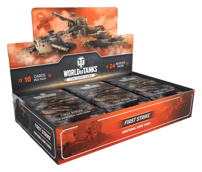 PRE ORDINE - World of Tanks TCG First Strike Booster Display (24) *English Version*