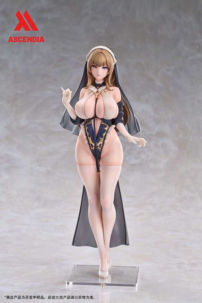 PRE ORDINE - Original Character PU Statue 1/6 Lily Nun Illustration by Chowbie 26 cm