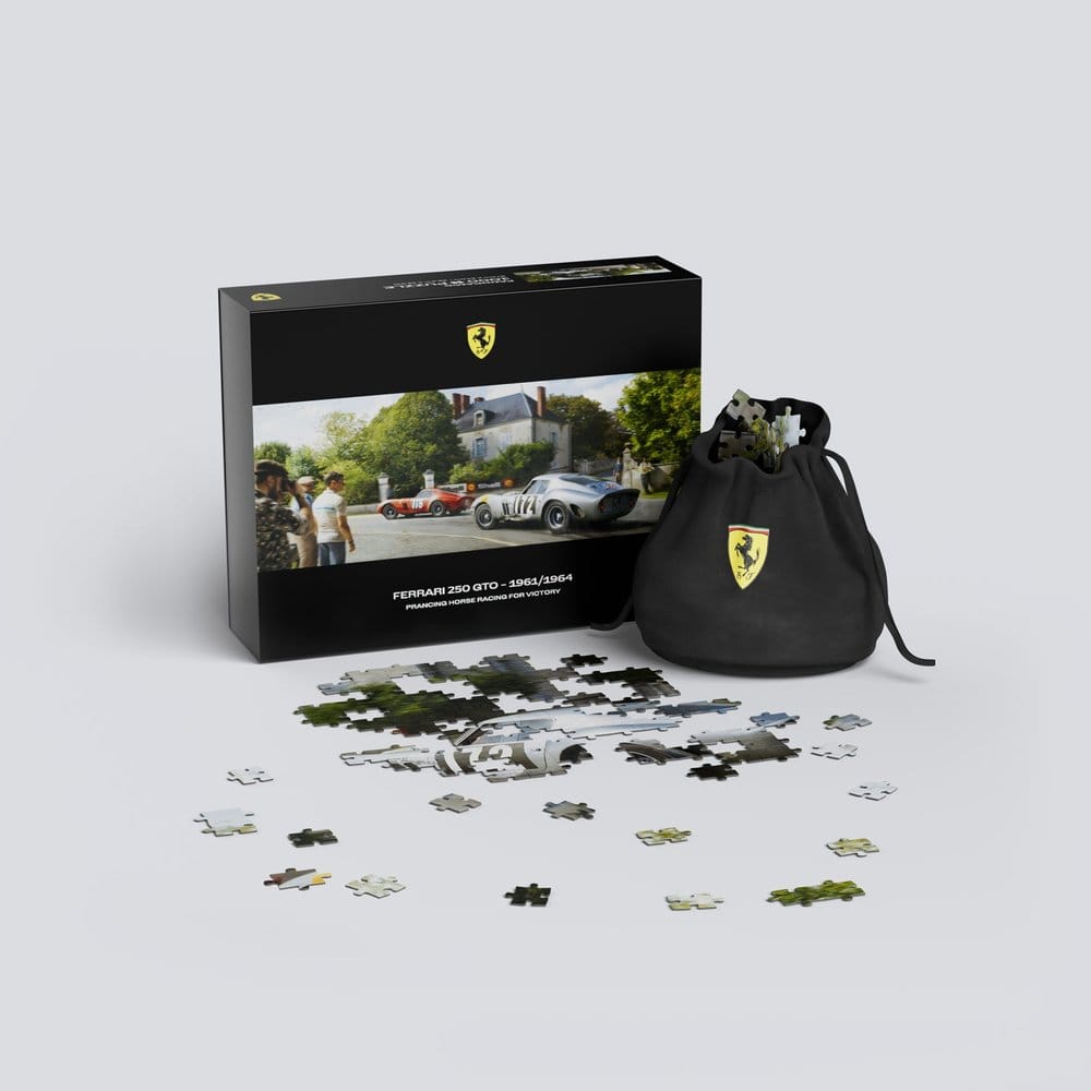 PRE ORDINE - Ferrari 250GTO Premium Puzzle Prancing Horse Racing For Victory (1000 pieces) 97 x 34 cm