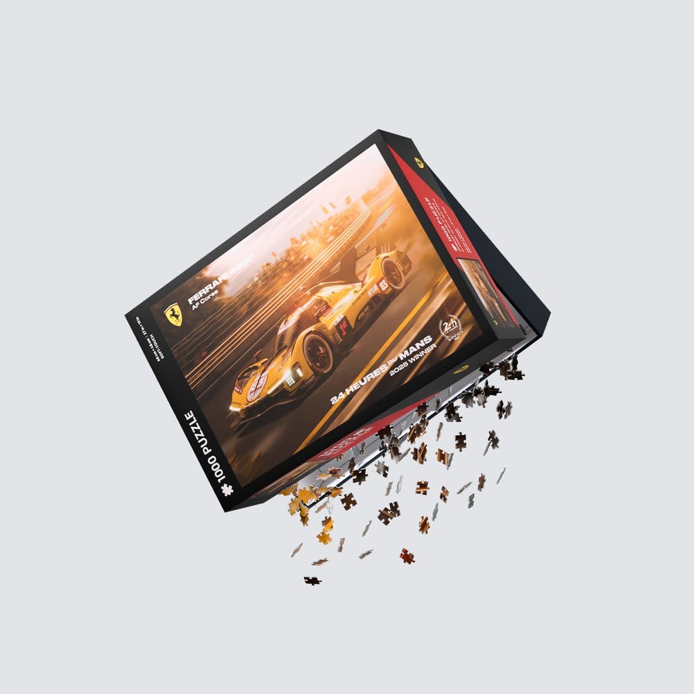 PRE ORDINE - Ferrari AF Corse Puzzle 499P 24 Heures du Mans 2025 Winner (1000 Pieces) 48 x 68 cm
