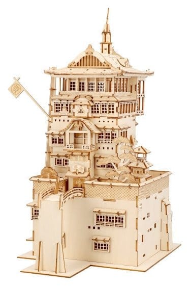 PRE ORDINE - Spirited Away Wooden Craft Kit Kigumi Aburaya