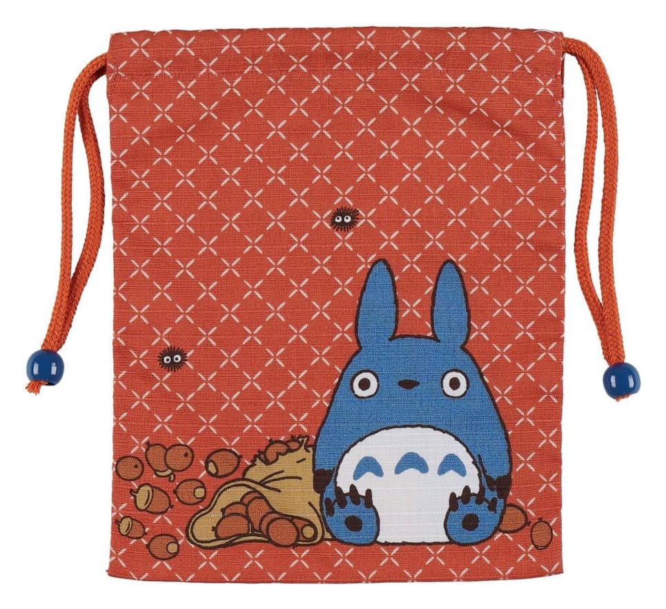 PRE ORDINE - My Neighbor Totoro Cloth Bag Middle Totoro Orange