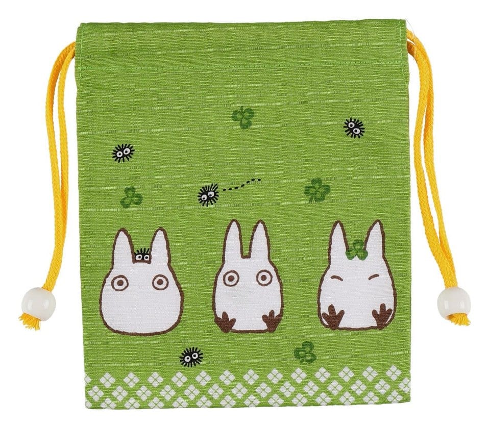 PRE ORDINE - My Neighbor Totoro Cloth Bag Small Totoro Green