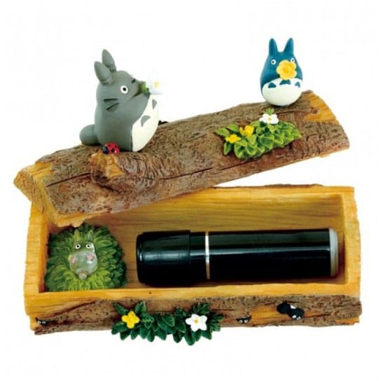 PRE ORDINE - My Neighbor Totoro Diorama / Storage Box Totoro Trumpet 8 cm