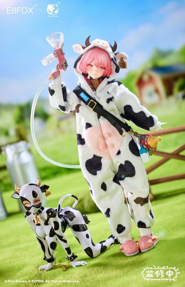 PRE ORDINE - Original Character Action Figure 1/8 Eiifox & BearPanda Nyuugyuu Momo 21 cm