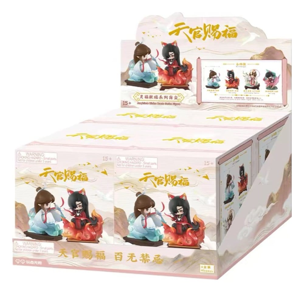 PRE ORDINE - Heaven Official's Blessing PVC Figure Auspicious Blessings / Líng Fú Xiàn Ruì Series Blind Box 10 cm Display (4)