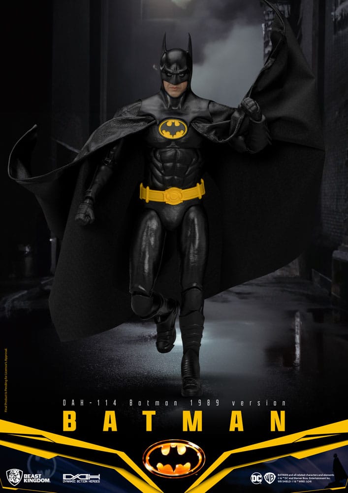 PRE ORDINE - DC Comics Dynamic 8ction Heroes Action Figure 1/9 Batman 1989 Ver. 21 cm