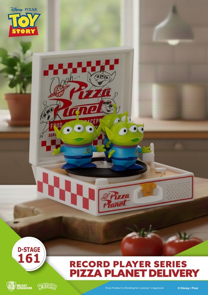PRE ORDINE - Toy Story Record Player Series PVC figure Pizza Planet Delivery 12 cm
