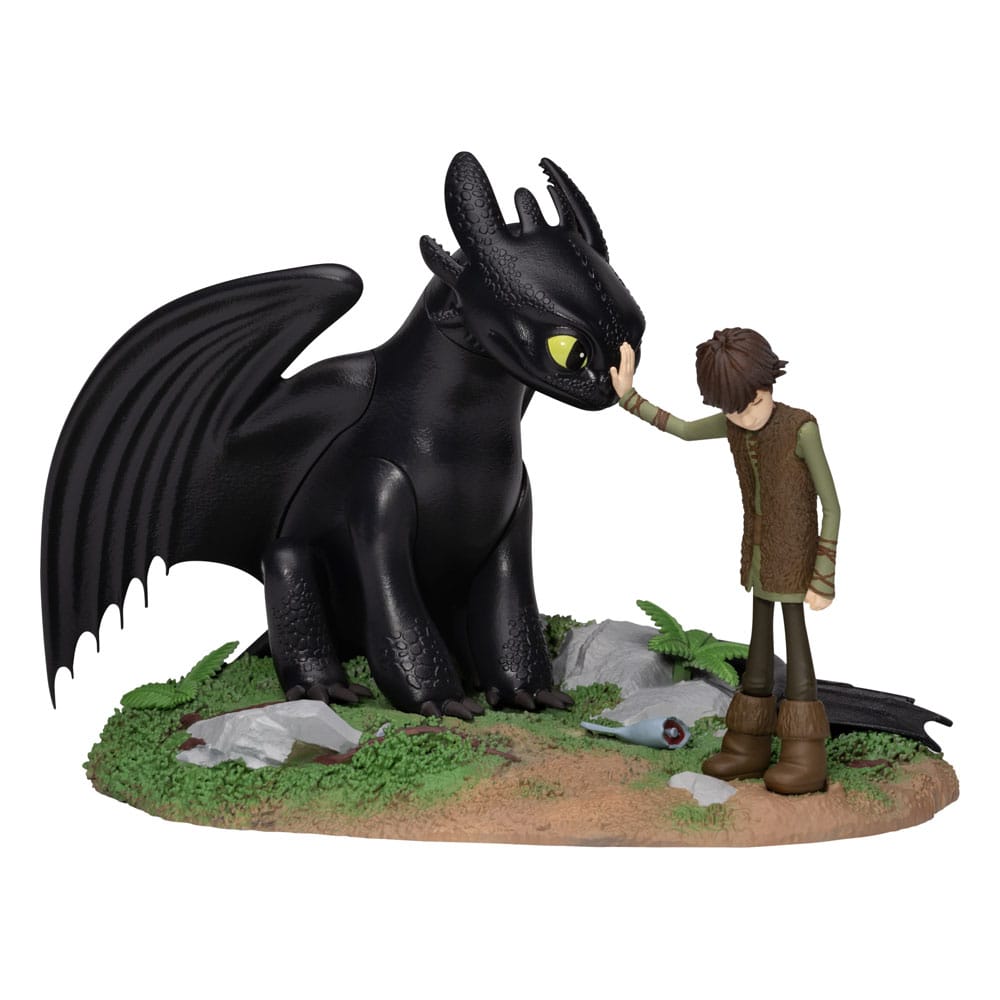 PRE ORDINE - Dragons D-Stage PVC Diorama Toothless & Hiccup 15 cm