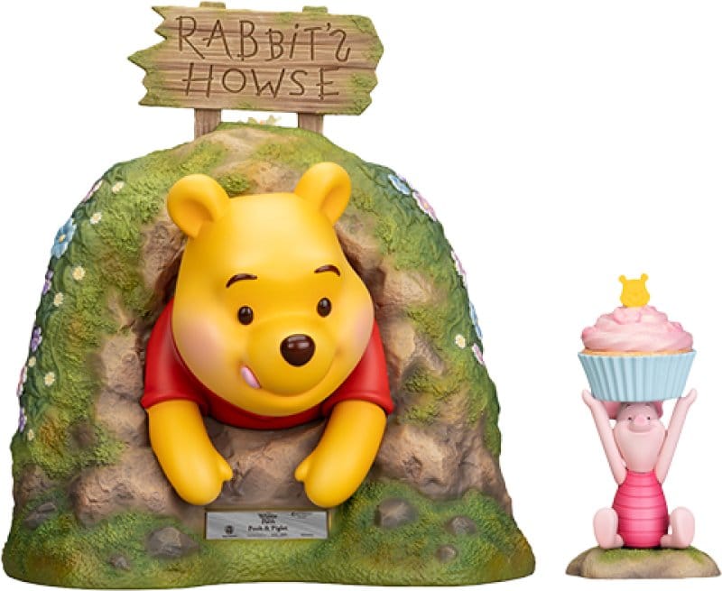 PRE ORDINE - Disney Master Craft Statue Pooh & Piglet 33 cm