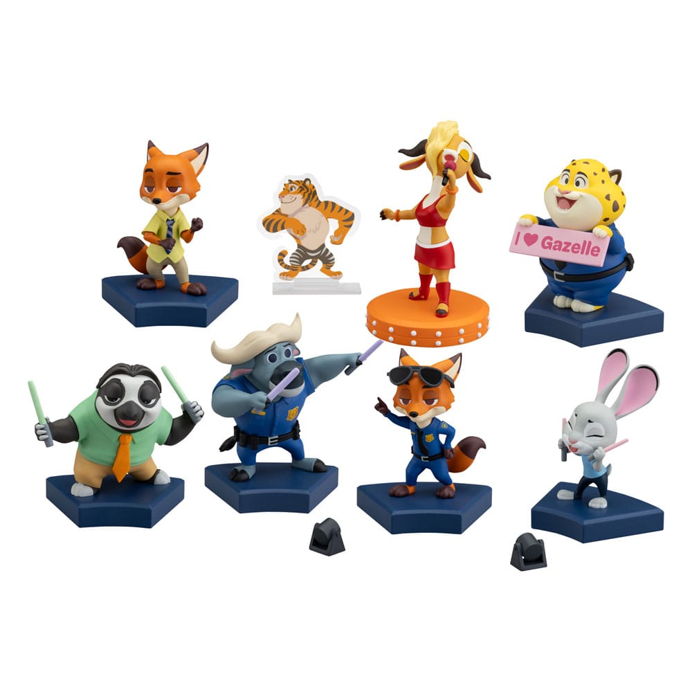 PRE ORDINE - Zootopia Mini Egg Attack Blind Box Figures Concert Series 8 cm Assortment (6)
