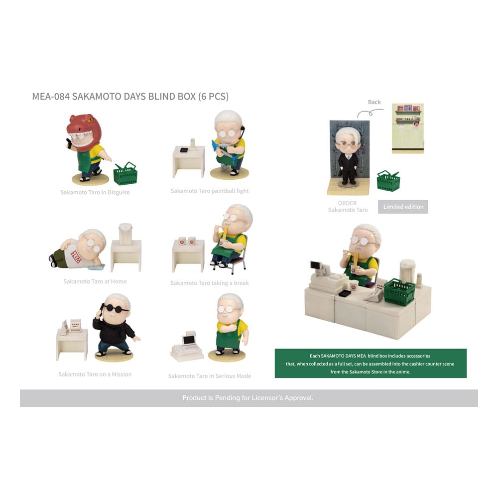 PRE ORDINE - Sakamoto Nichijou Store Series figures Sakamoto Taro Blind Box (6)