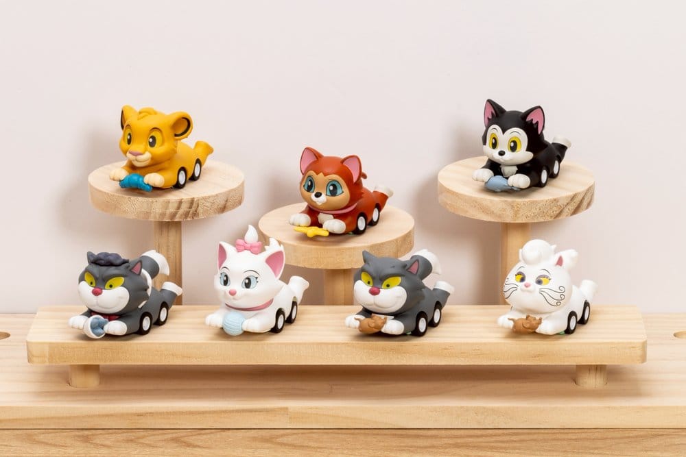 PRE ORDINE - Disney Cats Mini Egg Attack Minifigures Pounce & Go Series Blind Box 8 cm Assortment (6)