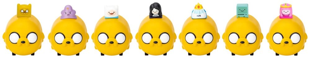 PRE ORDINE - Adventure Time Pull Back Car Jake's Amazing Tummy 5 cm Blind Box Assortment (6)