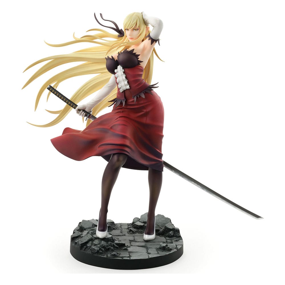 PRE ORDINE - Kizumonogatari PVC Statue 1/7 Kiss-Shot Acerola-Orion Heart-Under-Blade Demon Sword Kokorowatari Ver. 27 cm