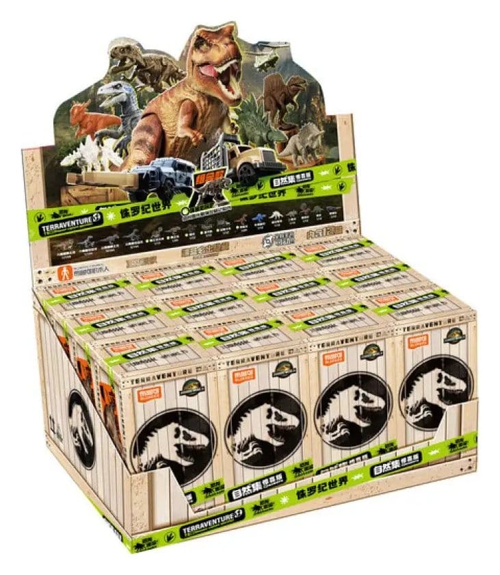 PRE ORDINE - Jurassic Park Blokees Construction Kits Terraventure Assortment (12)
