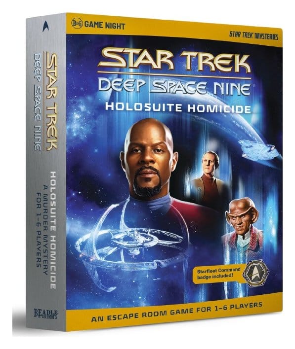 PRE ORDINE - Star Trek: Deep Space Nine Murder Mystery Game Holosuite Homicide *English Version*