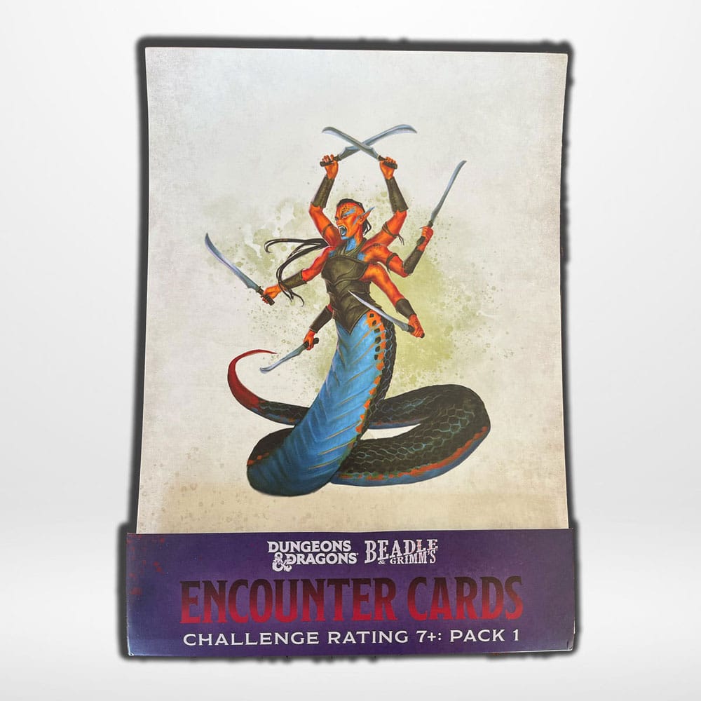 PRE ORDINE - Dungeons & Dragons RPG Encounter Cards Challenge Rating 7+: Pack 1 *english*