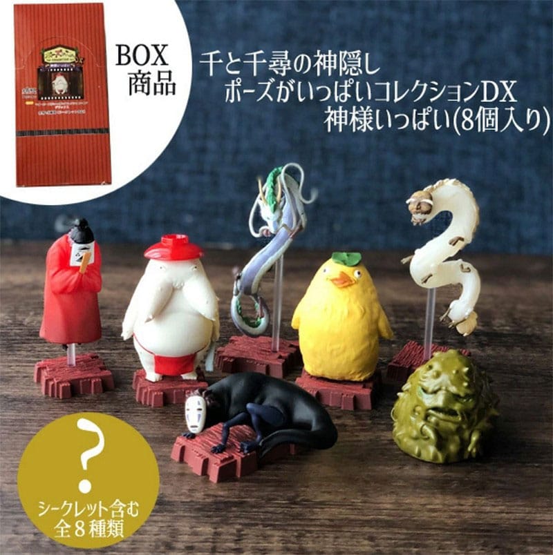 PRE ORDINE - Spirited Away Mini Figures Gods - 10 cm Display (8)
