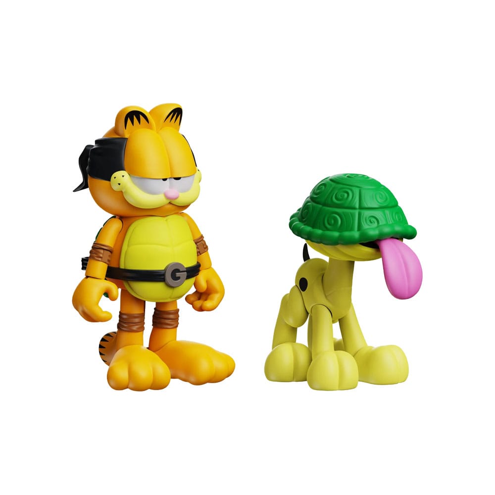 PRE ORDINE - Garfield Action Figures 2 Pack Garfello and Sidekick Odie