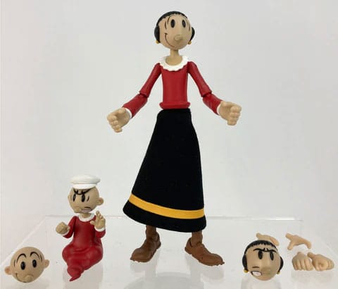 PRE ORDINE - Popeye Action Figure Wave 01 Olive Oyl