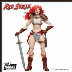 PRE ORDINE - Red Sonja Epic H.A.C.K.S. Action Figure Red Sonja