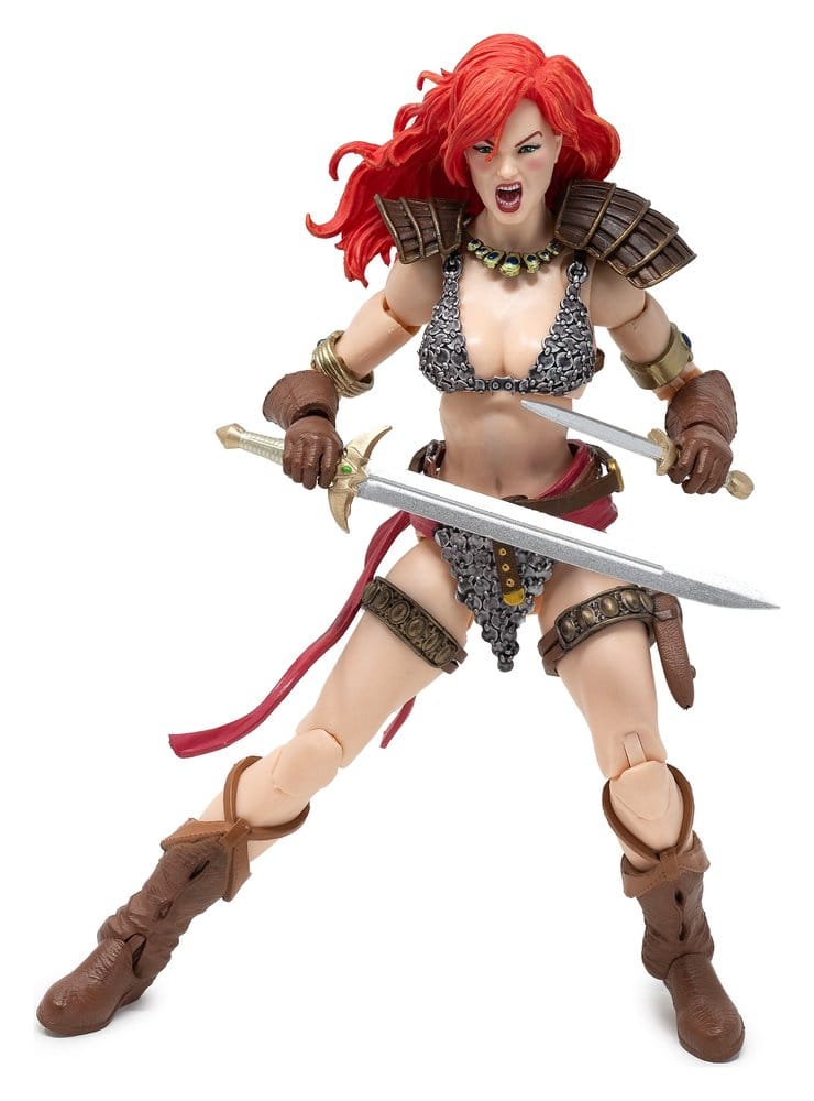 PRE ORDINE - Red Sonja Epic H.A.C.K.S. Action Figure 1/12 Scale Immortal Red Sonja