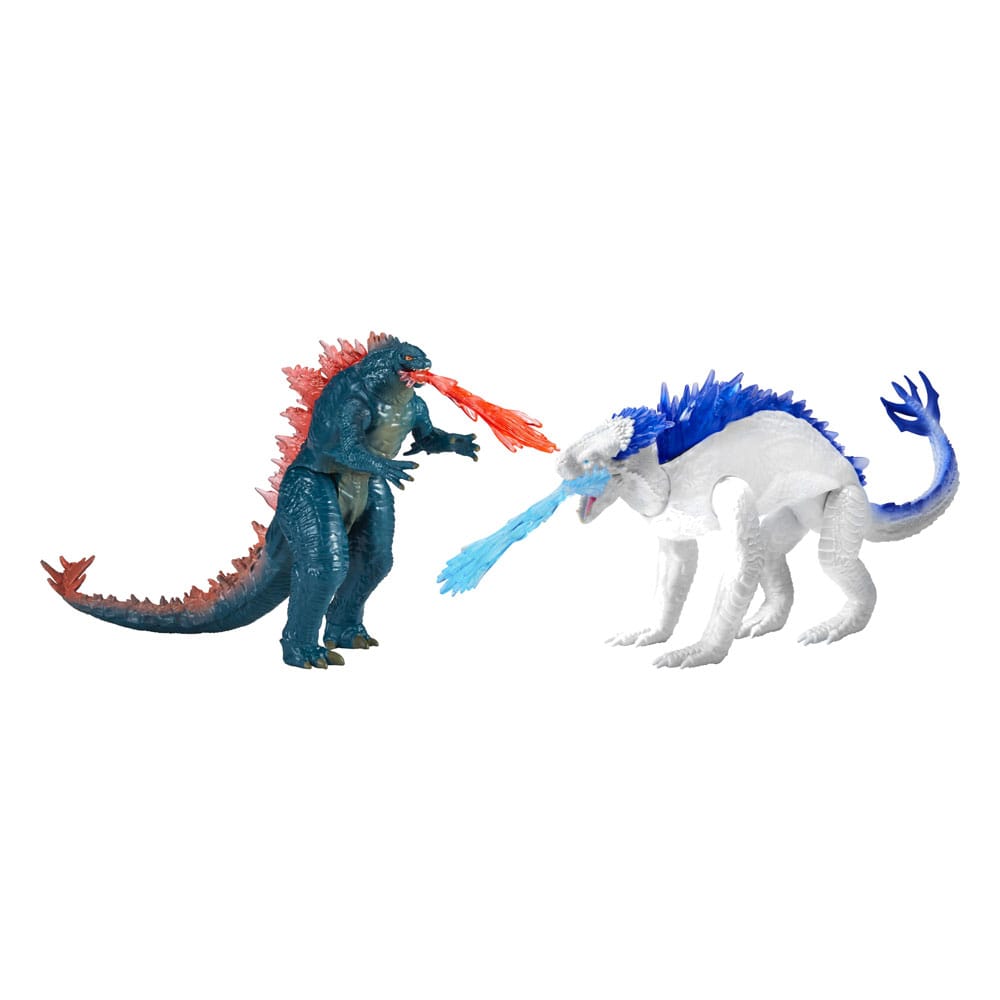 PRE ORDINE - Godzilla x Kong: The New Empire Diorama 2-Pack Godzilla vs Shimo 15 cm